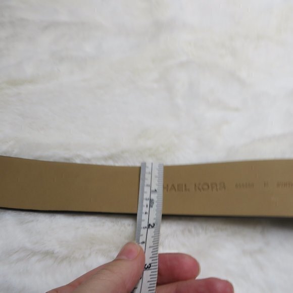 Michael Kors black waist belt 558360 - Picture 4 of 7